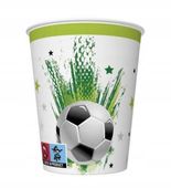 KUBKI KUBECZKI PAPIEROWE Football piłka nożna 250ml 8szt.