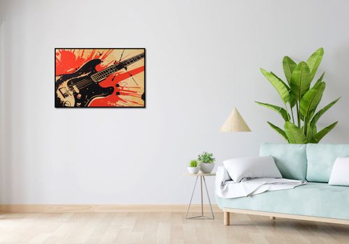 Plakat 86,4x56,8cm Gitara Elektryczna na Arena.pl