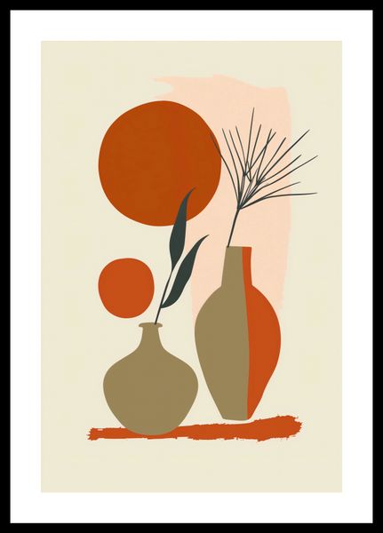 Plakat 30x45cm Wazy w Czerwieni zdjęcie 3