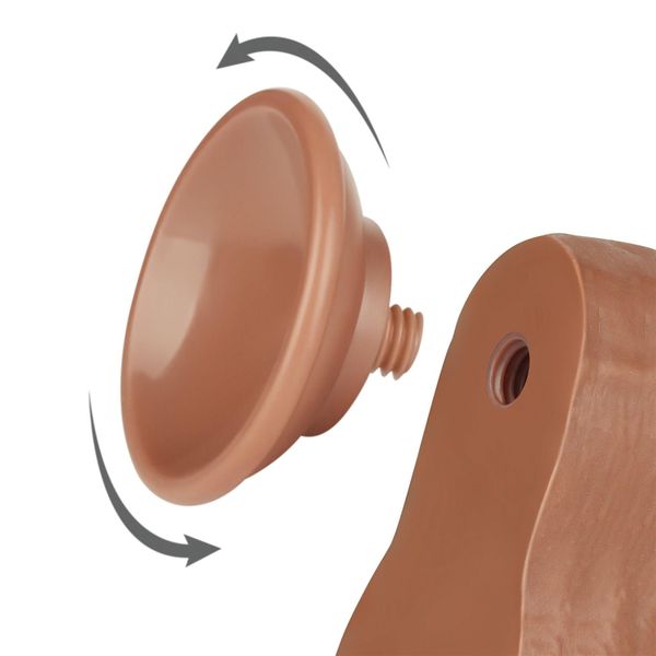 8.5'' Sliding Skin Dual Layer Dong Brown zdjęcie 7