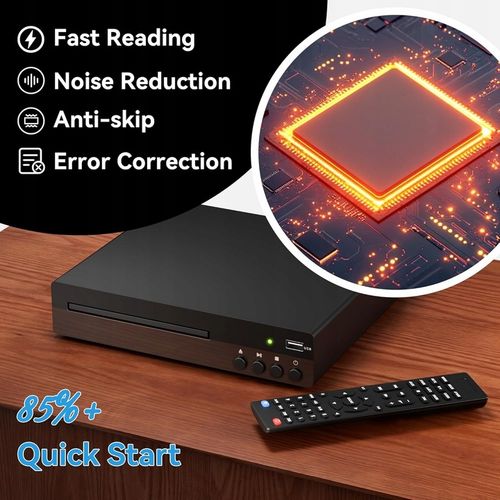 Odtwarzacz DVD i CD, HDMI 1080P dla wszystkich regionów obsługa PAL/NTSC na Arena.pl