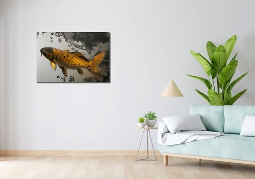 Obraz 90x60cm Spokojna Ryba Koi na Arena.pl