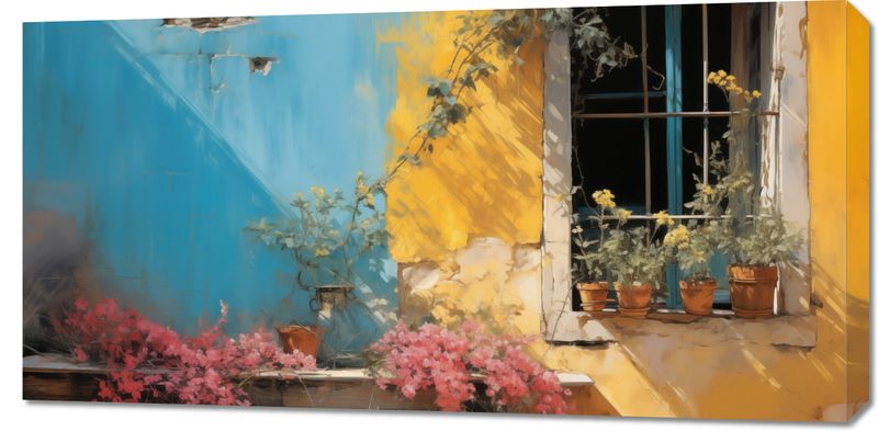 Obraz 100x50cm Słoneczna Ulica zdjęcie 1