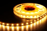 Professional LED strip 12W/m, 12V, 60LED 2835 warm white 3000K, 50m reel