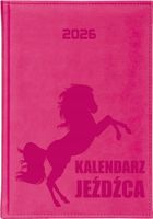 STYLOWY kalendarz wielbiciela koni A4 2026 KSIĄŻKOWY TYGODNIOWY grawer