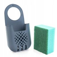 KADAX Organizer Kuchenny Na Gąbkę Uchwyt Z Gąbką Przybornik Ciemny Szary