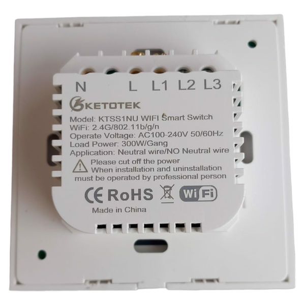 Włącznik Światła Biały Panel 300W Wifi zdjęcie 6