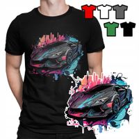 KOSZULKA T-SHIRT MĘSKI WZORY DO WYBORU - WYŚCIGOWE AUTA WYŚCIGÓWKA - XXL