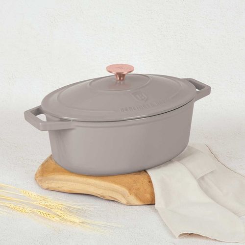 emaliowana brytfanna żeliwna 30cm berlinger haus bh-6541 taupe na Arena.pl
