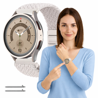 Pasek do Forever Kids Boost KW-530 AI GPS pleciony opaska na zegarek KOLORY