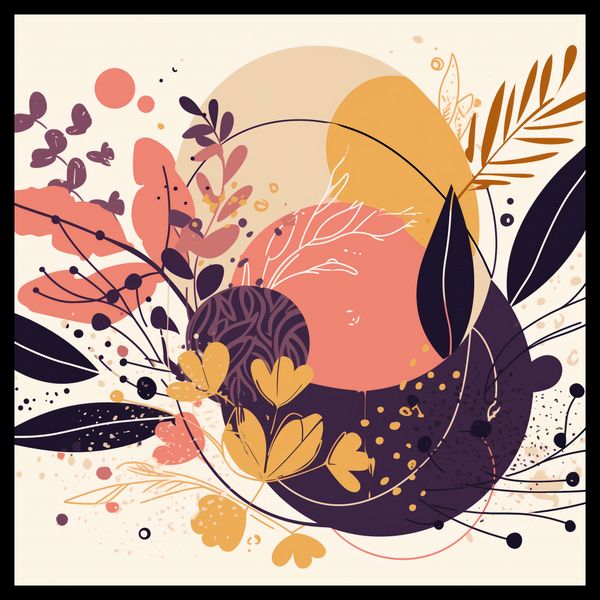 Plakat 60x60cm Wigor Kształtów zdjęcie 2