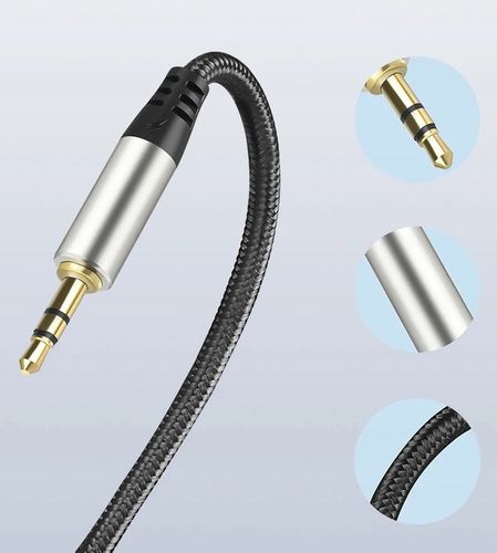 KABEL PRZEWÓD PRZEDŁUŻACZ PREMIUM AUX 3.5 MM MINI JACK AUDIO 5 M MIEDŹ na Arena.pl