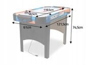 CYMBERGAJ STÓŁ do GRY AIR HOCKEY POWIETRZNY HOKEJ DLA DZIECI GRA NEO-SPORT