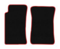 Dywaniki welurowe CARLUX-RED Mazda MX-5 I 1989-1998 cabrio czarne