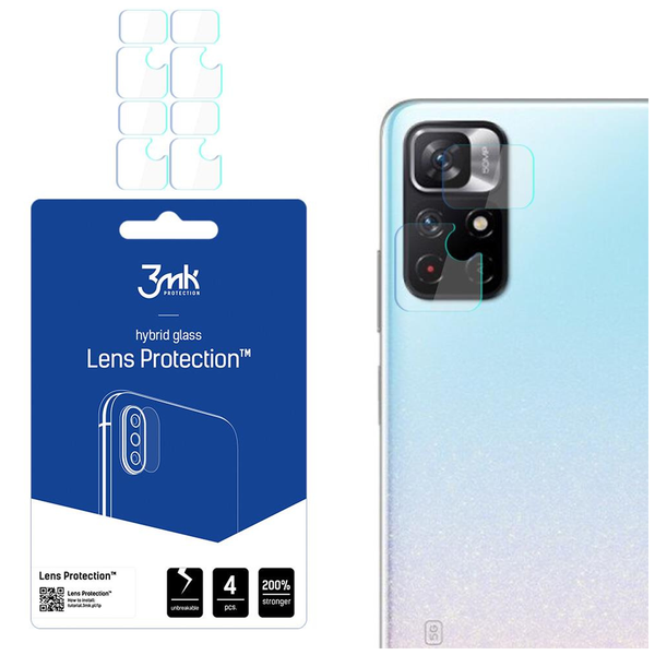 xiaomi redmi note 11 5g - 3mk lens protection zdjęcie 1
