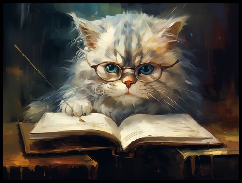 Plakat 80x60cm Ucz Się Ucz na Arena.pl