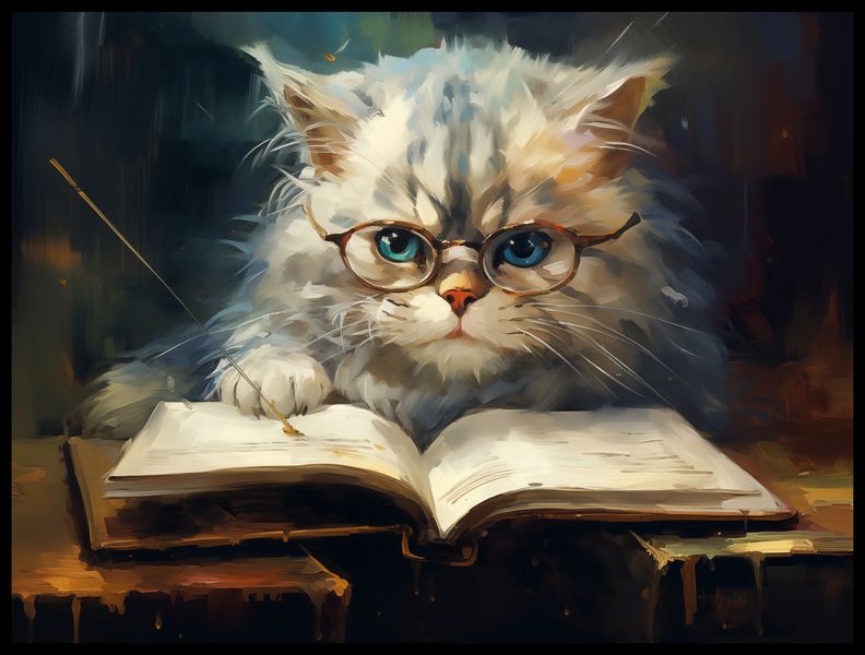 Plakat 80x60cm Ucz Się Ucz zdjęcie 2