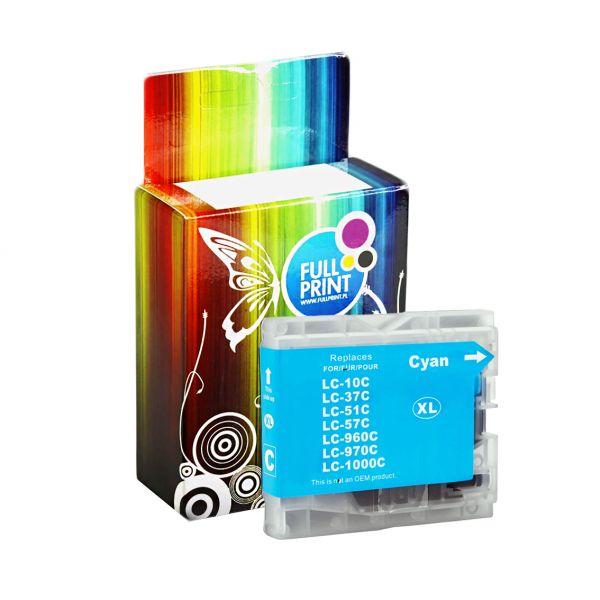 Zamiennik tuszu LC-970C Niebieski zdjęcie 1
