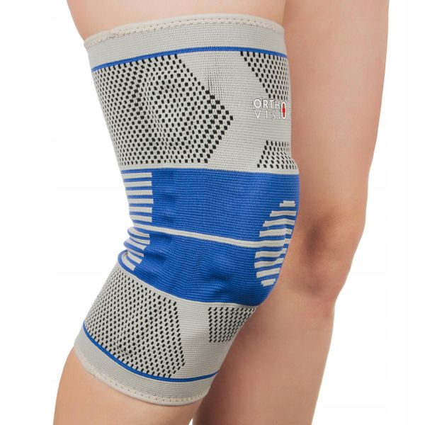 STABILIZATOR KOLANA ORTEZA OPASKA RZEPKI FISZBINY zdjęcie 1