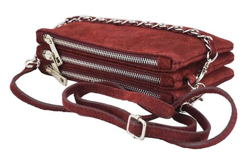 Barberini's - listonoszka zamszowa - Szara jasna na Arena.pl