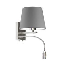 Kinkiet ścienny BOSTON z dodatkowym panelem LED