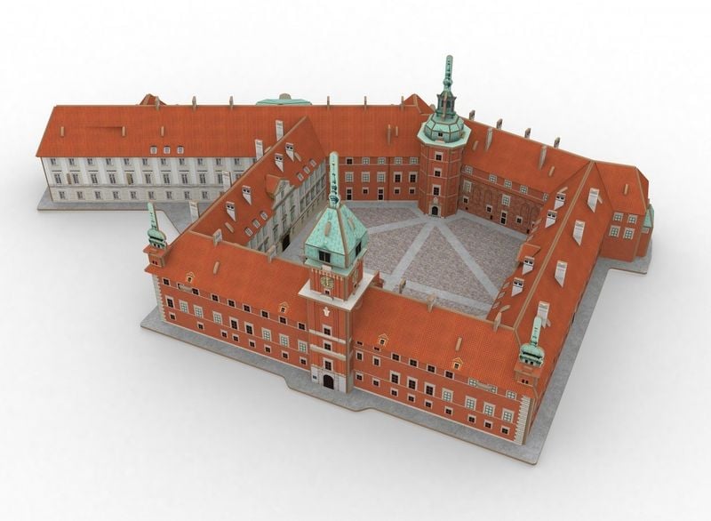 Puzzle 3D Zamek Krolewski MC268H 20268 02682 zdjęcie 2