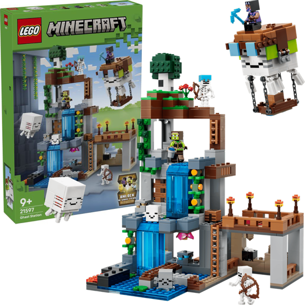 21597 - lego minecraft - stacja ghasta zdjęcie 3