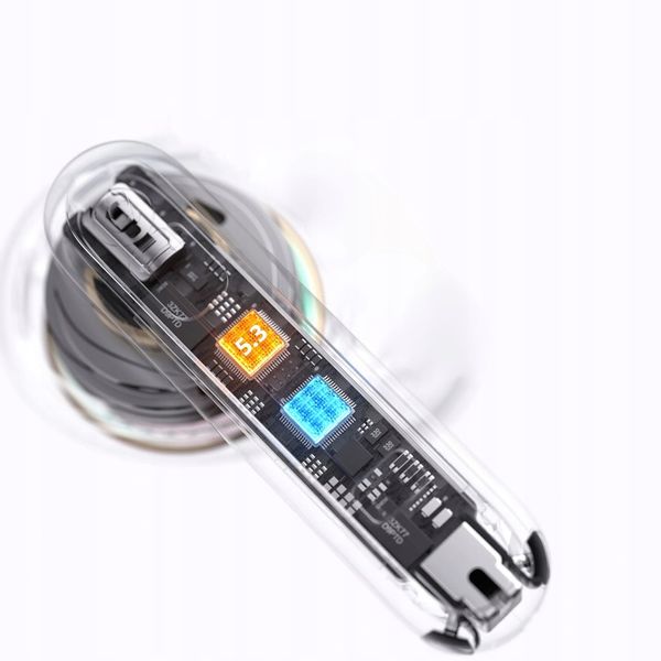 SŁUCHAWKI BEZPRZEWODOWE DOUSZNE BLUETOOTH ANC MIKROFON GAMINGOWE POWERBANK zdjęcie 8