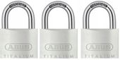 KŁÓDKI JARZMOWE ALUMINIUM ABUS 726TI/40 TRIPLES SYSTEM JEDNEGO KLUCZA