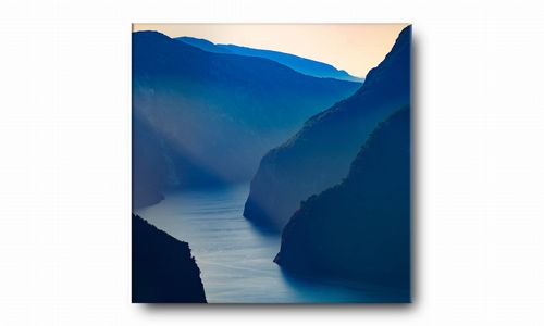 OBRAZ NA PŁÓTNIE 119 Zatoka 50x50cm na Arena.pl