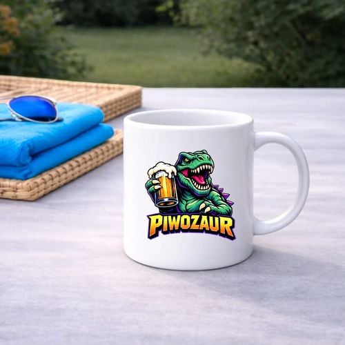 Piwozaur - kubek na prezent na Arena.pl