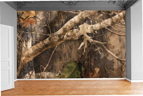 Fototapeta LEŚNA KORA DRZEWNA LIŚCIE 390x280 na Arena.pl