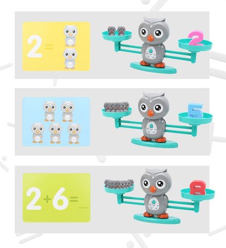 Gra Edukacyjna Waga Szalkowa Sowa Nauka Liczenia na Arena.pl