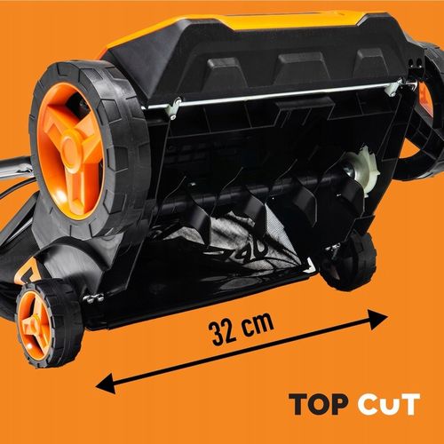 AERATOR WERTYKULATOR ELEKTRYCZNY DO TRAWY 1500W 32CM -12 MM +4 MM KOSZ na Arena.pl