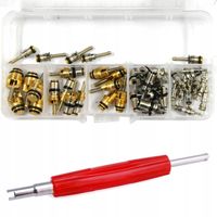 Zestaw Zaworków do Klimatyzacji z Kluczem