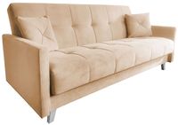 Wersalka Skandynawska Leoni Z Funkcją Spania Beżowa