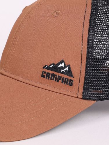 Czapka z daszkiem bejsbolówka chłopięca siateczkowy tył brąz 50-54 YOCLUB na Arena.pl