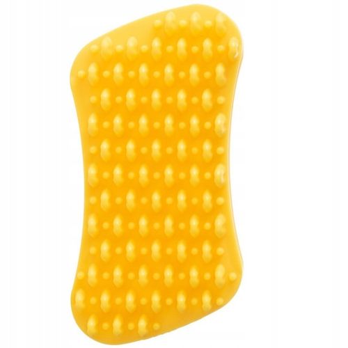 Szczotka dla psa Pet+Me Medium Silicone Yellow na Arena.pl
