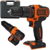 Wkrętarka udarowa 18V 40Nm w walizce Black+Decker BDCHD18NT