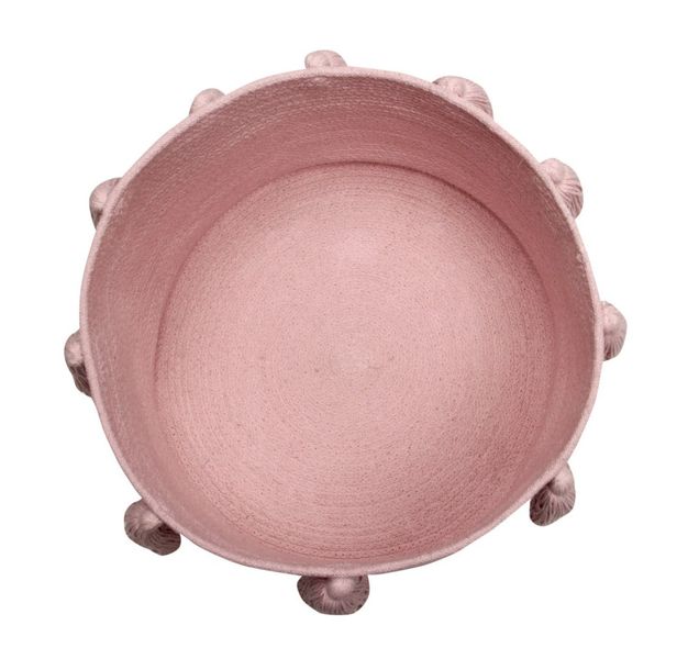 Lorena Canals Kosz dekoracyjny Tassels Pink zdjęcie 4