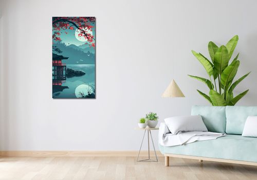 Obraz 50x100cm Japoński Pawilon na Arena.pl