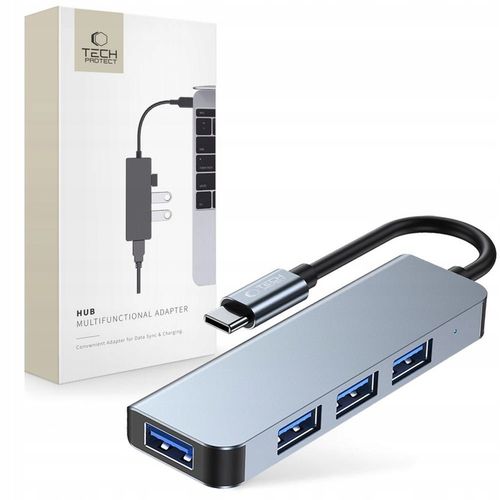 ROZDZIELACZ HUB ADAPTER USB 3.0 USB-C TYPE-C DO MACBOOK M1 M2 M3 / PC na Arena.pl
