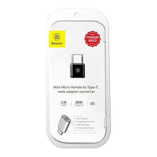 BASEUS ADAPTER TYPE-C TO USB/OTG BLACK na Arena.pl