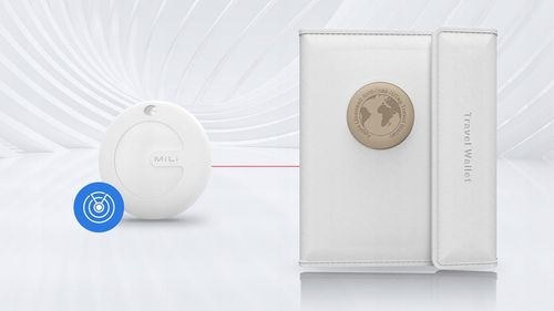 Lokalizator GPS MILI portfel podróżny z lokalizatorem MiTag APPLE IOS na Arena.pl