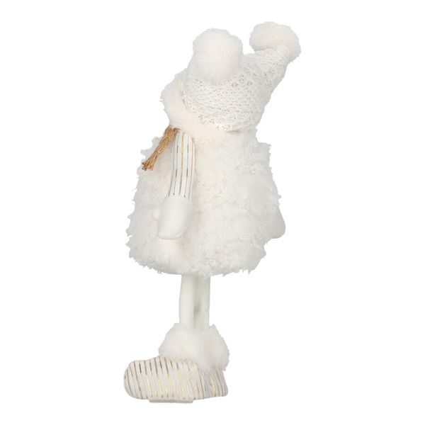 Figurka dekoracyjna Dziewczynka śnieżynka 33cm zdjęcie 3