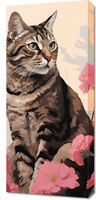 Obraz 40x90cm Portret Kociej Duszy