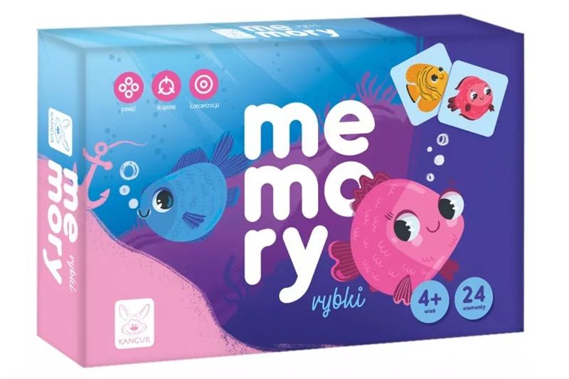 Gra Memory Rybki 40995 zdjęcie 1