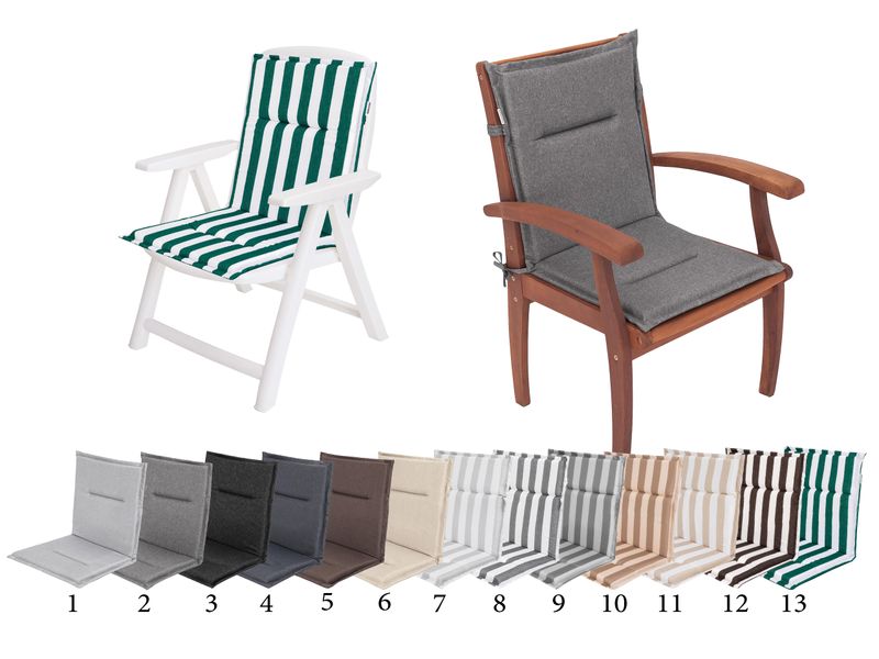 Poduszka MIAMI DWUSTRONNA na krzesło ogrodowe, plażowe, fotel 96x45x4 zdjęcie 12