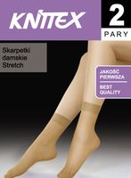 SKARPETKI STRETCH uni beige
