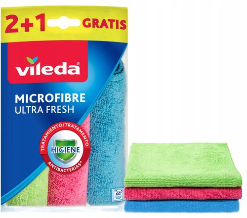 ściereczka vileda mikrofibra ultra fresh 3 szt. na Arena.pl